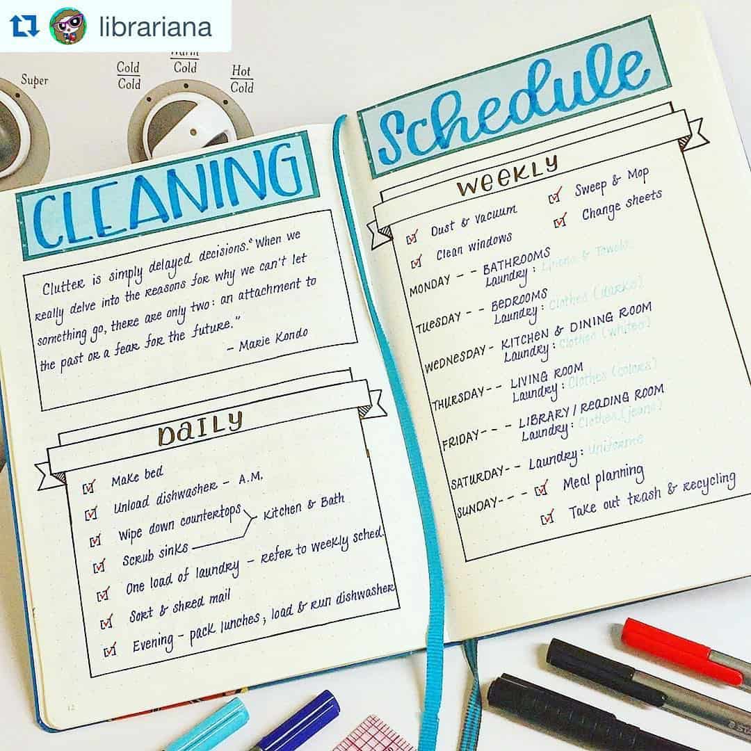 Cleaning Schedule