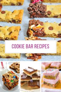 Loving these cookie bar recipes! Thanks for sharing!