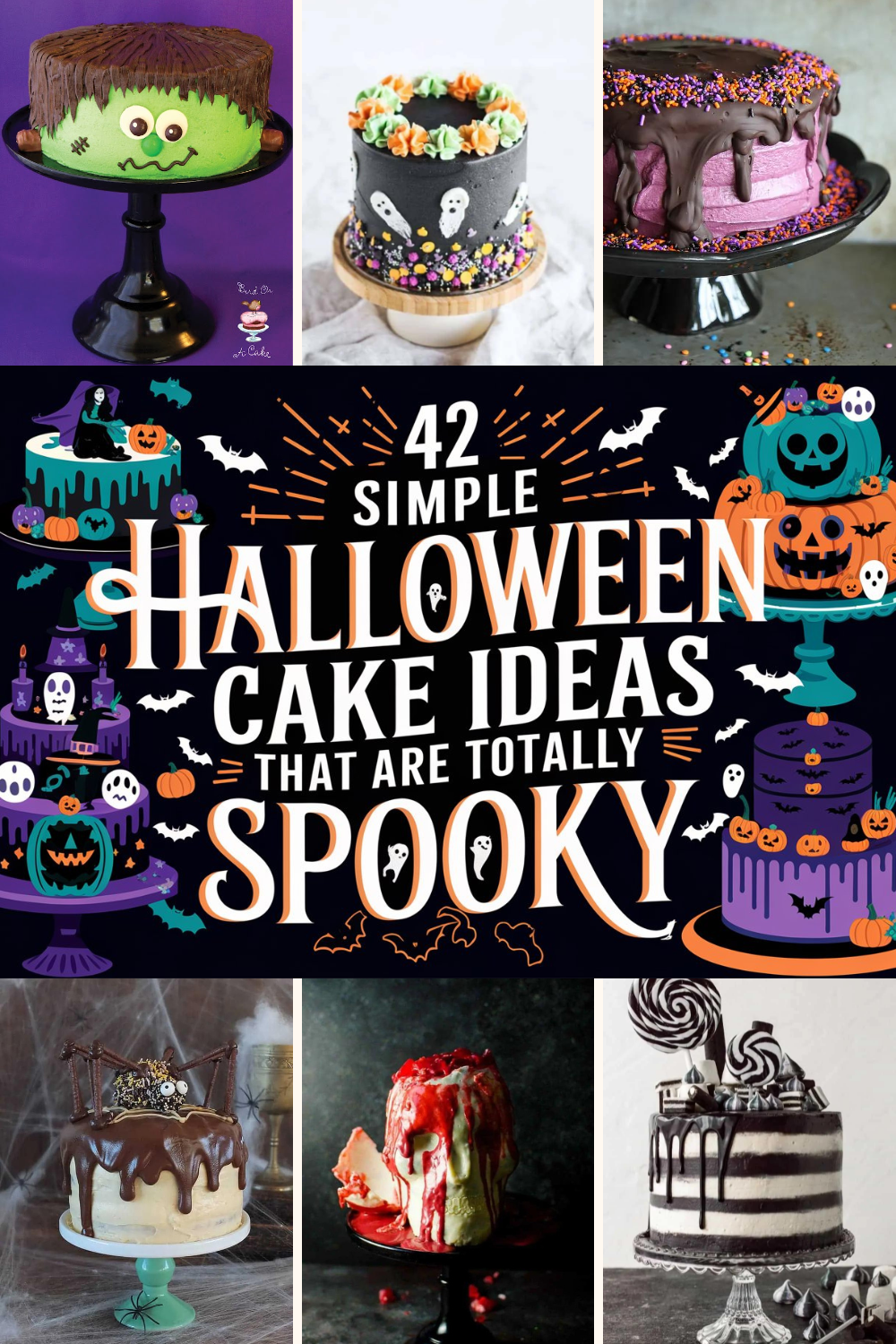 Looking for the perfect Halloween party cake? These spooky Halloween cakes are easy to make and will add a creepy touch to your celebration! From simple designs to horror-themed cakes, there’s something for everyone. #HalloweenCakeIdeasEasy #DiyHalloweenCake