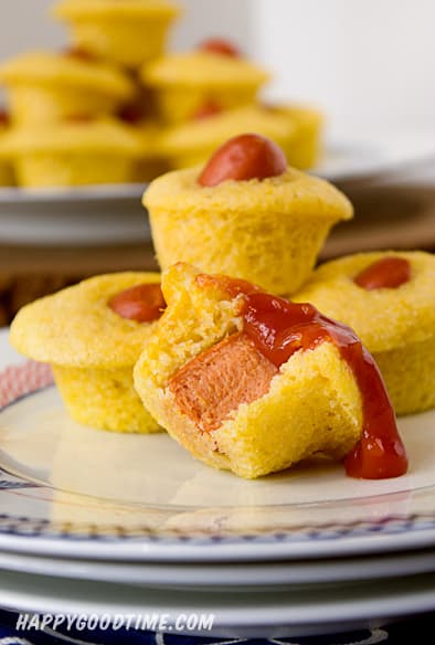 Corn Dog Mini Muffins