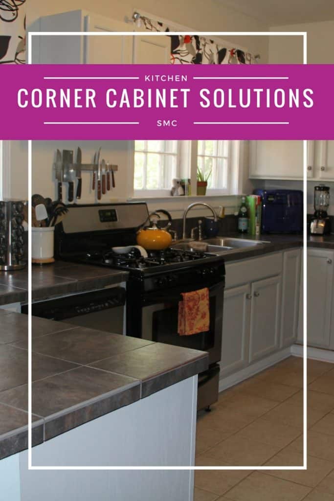 Corner cabinet storage solutions = more space! | Happy ...