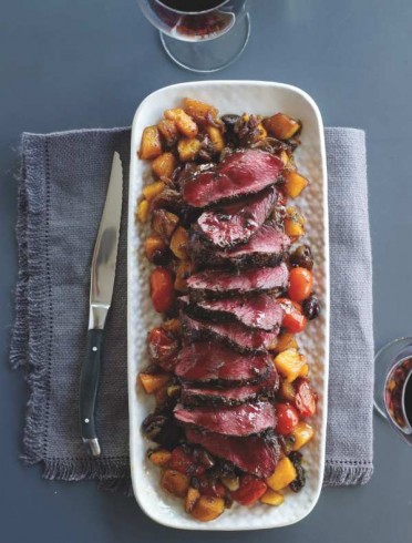 This Cornish Venison looks DELICIOUS and the perfect way to welcome in the New Year!