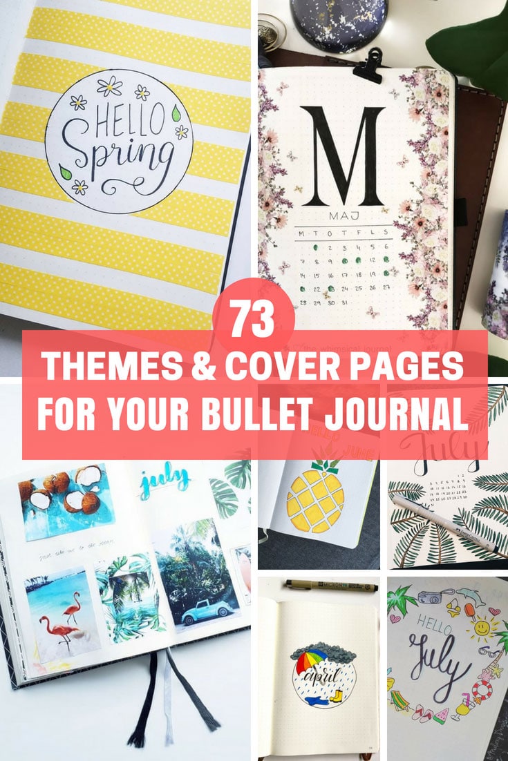 127 Creative Bullet Journal Themes You'll Lose Your Mind Over