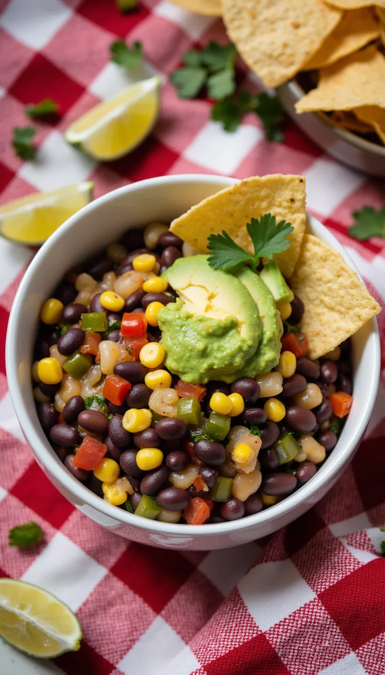 Cowboy Caviar is the chilled appetizer salad you didn’t know you needed—fresh, zesty, and perfect for scooping or snacking!