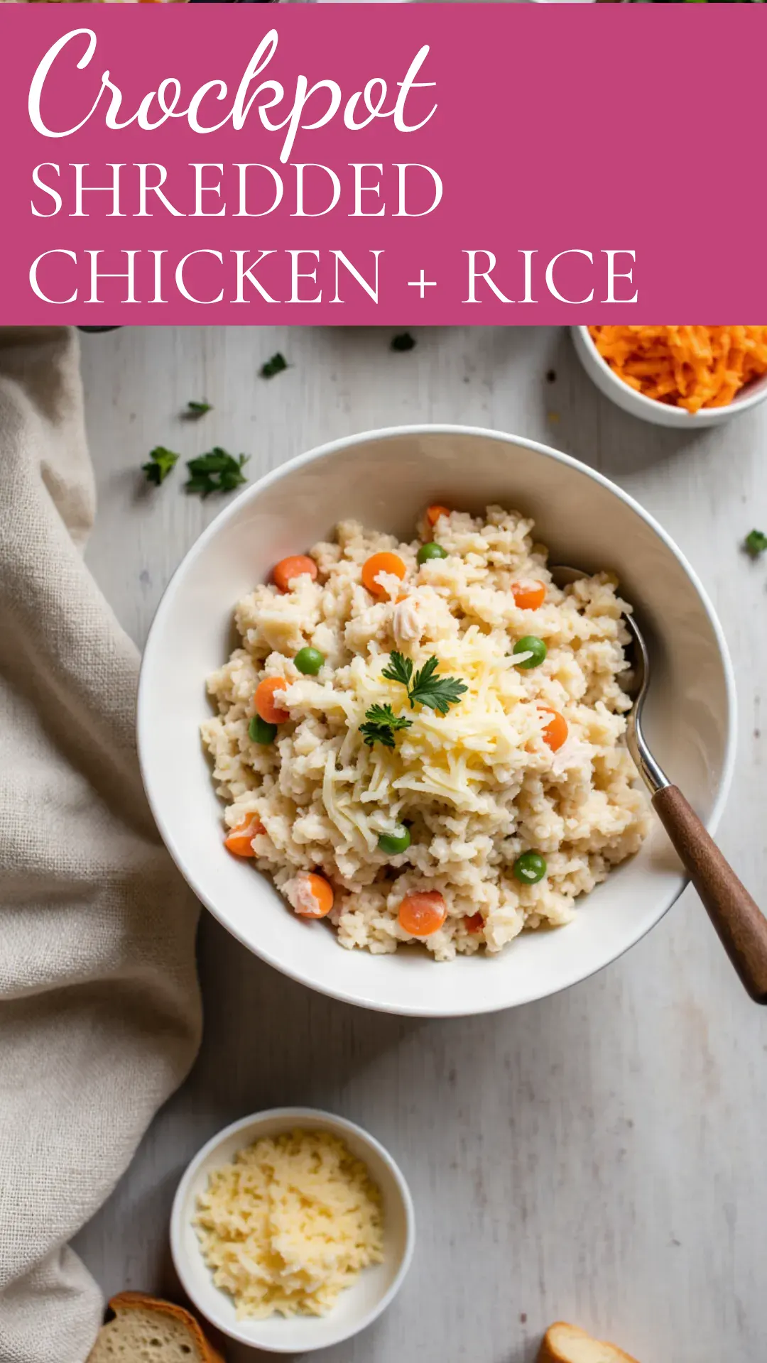 This dump-and-go Cozy Crockpot Chicken and Rice recipe is a total lifesaver on hectic nights! With simple ingredients and big comforting flavor, it's a must-save for your weekly meal plan.