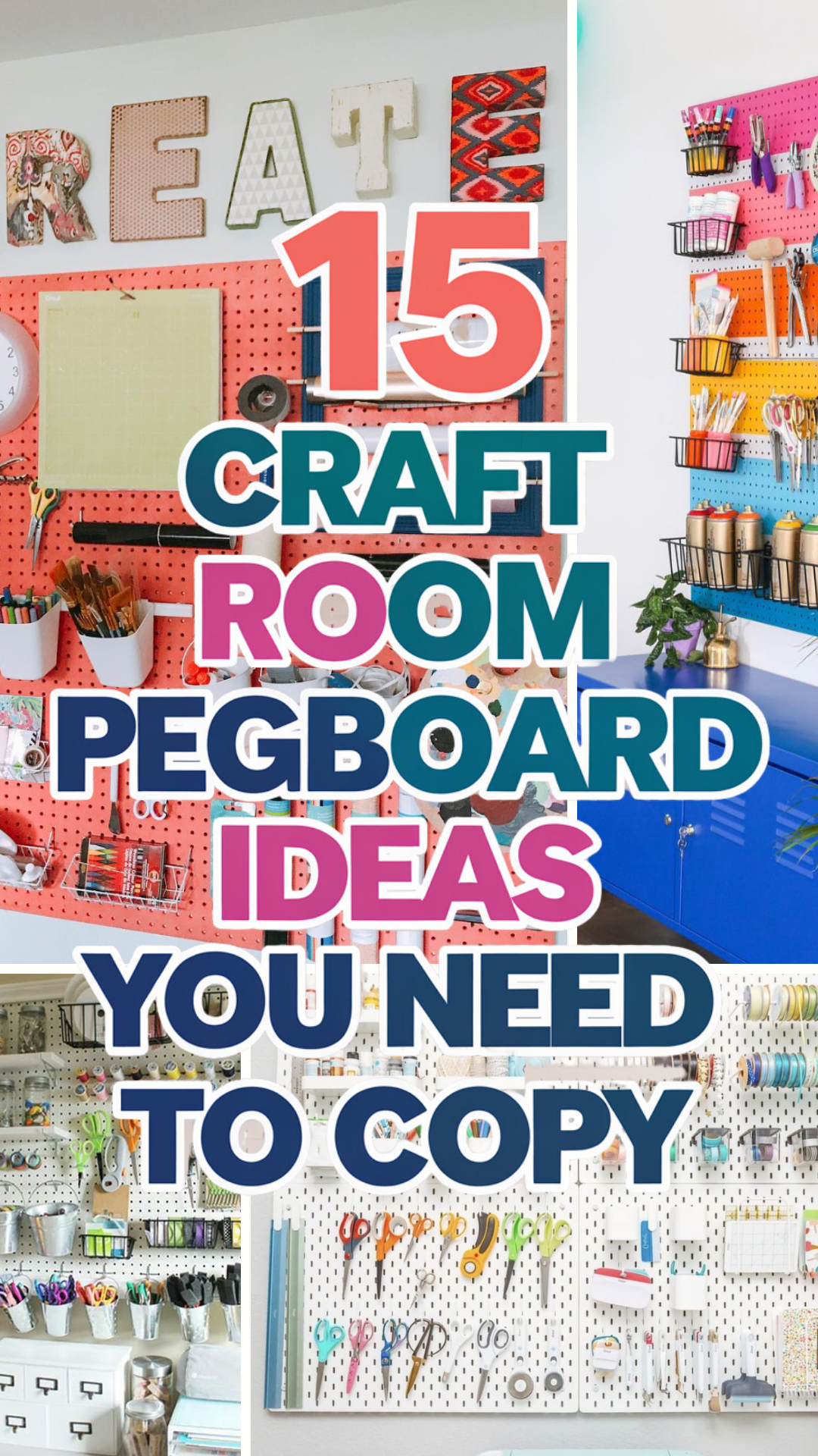 📌✨ Pegboard Inspo for Your Craft Room: Stay Stylish & Organized Transform your craft room with these pegboard ideas! From storing supplies to showcasing tools, these creative solutions keep everything within reach while adding a touch of style. 🎨🧵 #CraftRoomIdeas #PegboardInspo #DIYStorage #CraftOrganization #CreativeSpaces