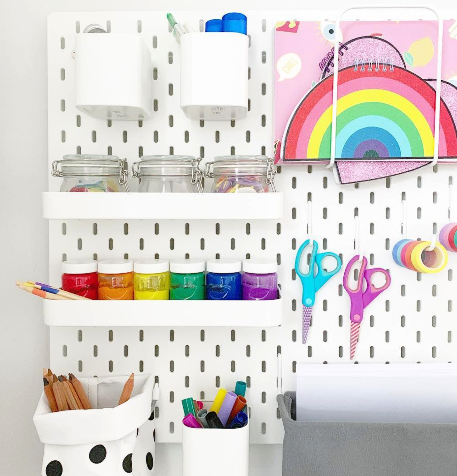 📌✨ 15 Reasons Why You Need a Pegboard in Your Craft RoomStay organized and stylish with a pegboard! From maximizing space to keeping tools handy, discover why a pegboard is the ultimate must-have for every crafter. 🎨🧵 #CraftRoomIdeas #PegboardOrganization #DIYStorage #CreativeSpaces #CraftInspo