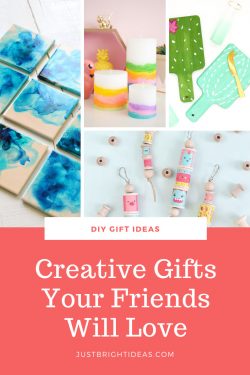 20 Creative DIY Gifts for Friends {Perfect for birthdays, Christmas