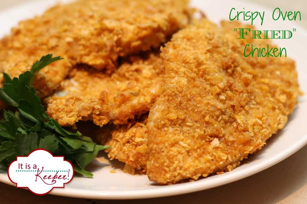 Crispy Oven Fried Chicken