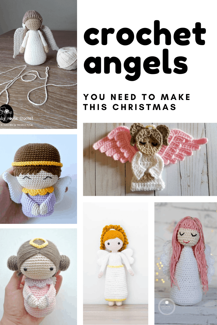 These wonderful crochet angels patterns are easy to follow and the dolls make wonderful gifts or Christmas ornaments. 