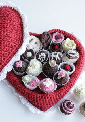 Valentine Chocolates Crochet Pattern