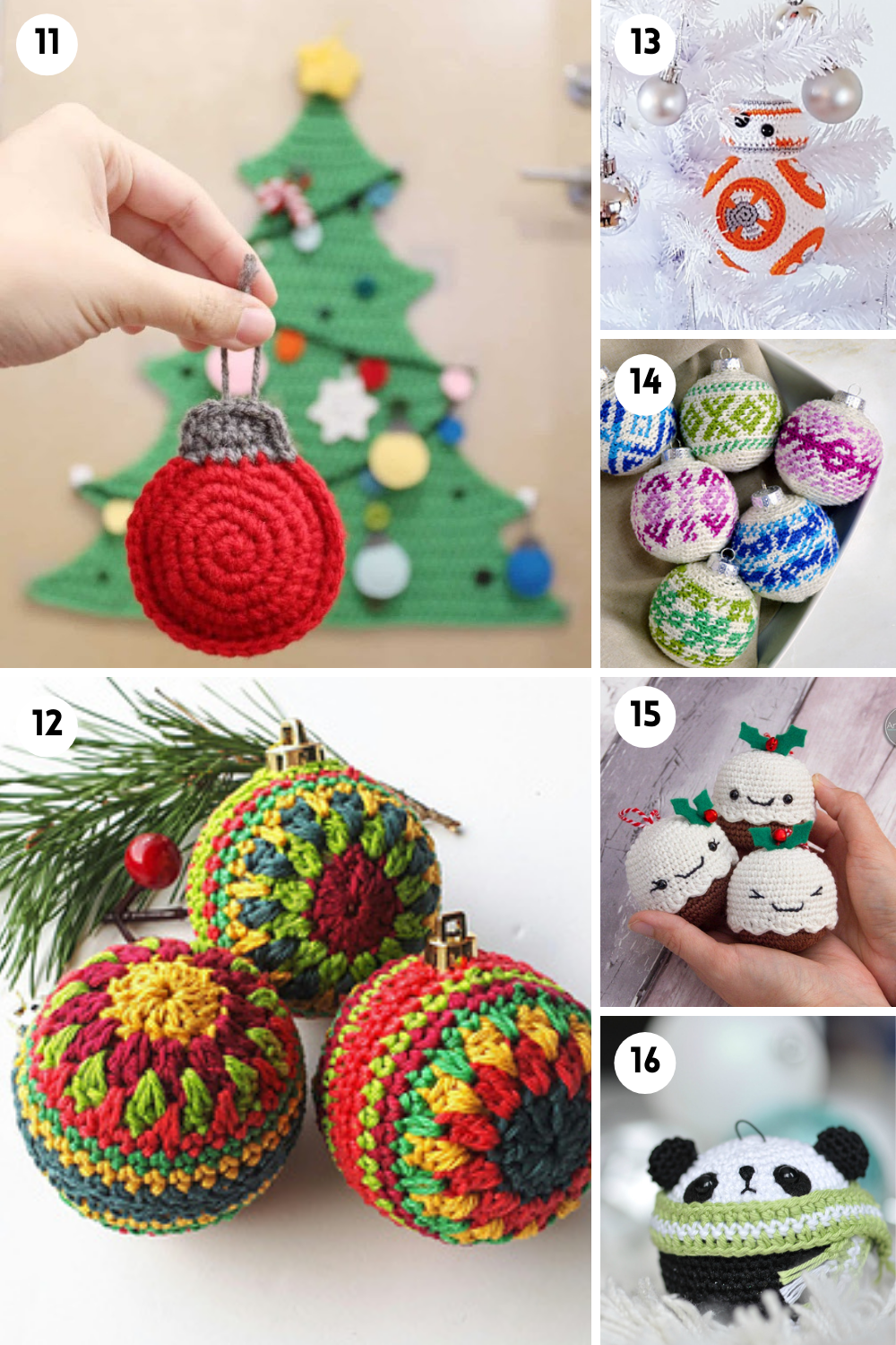 100+ Easy Crochet Christmas Decorations {Make some cute ornaments for your  home!}