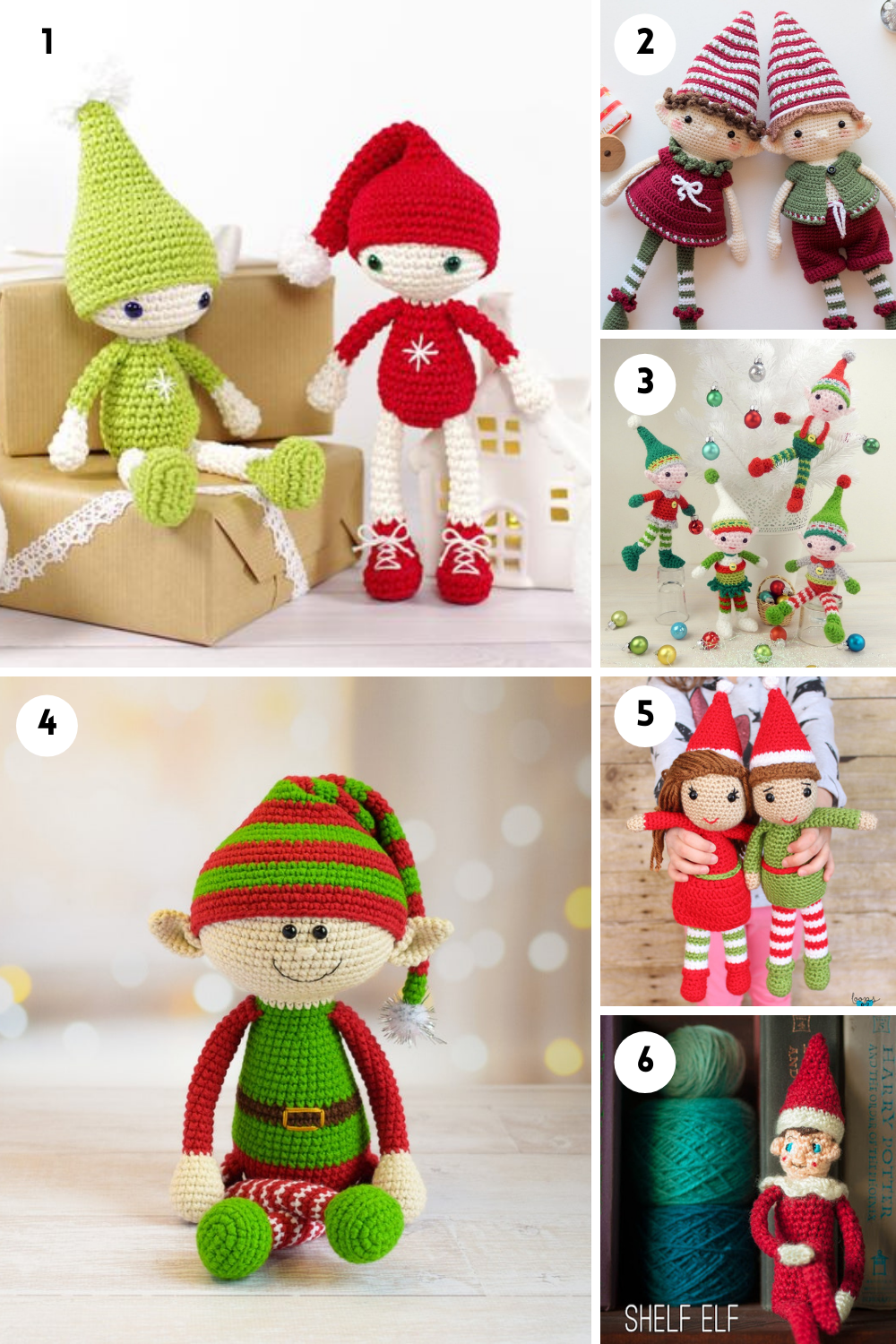 Crochet Christmas Elf Patterns