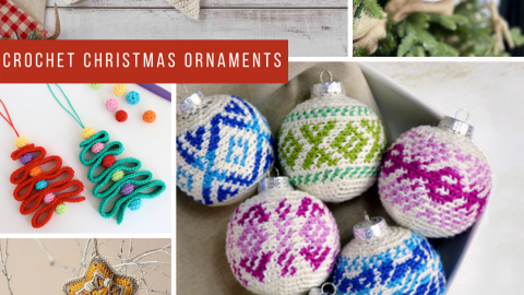 100+ Easy Crochet Christmas Ornaments {Make some cute decorations for your home!}