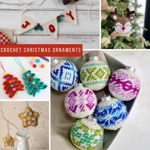 100+ Easy Crochet Christmas Decorations {make Some Cute Ornaments For 