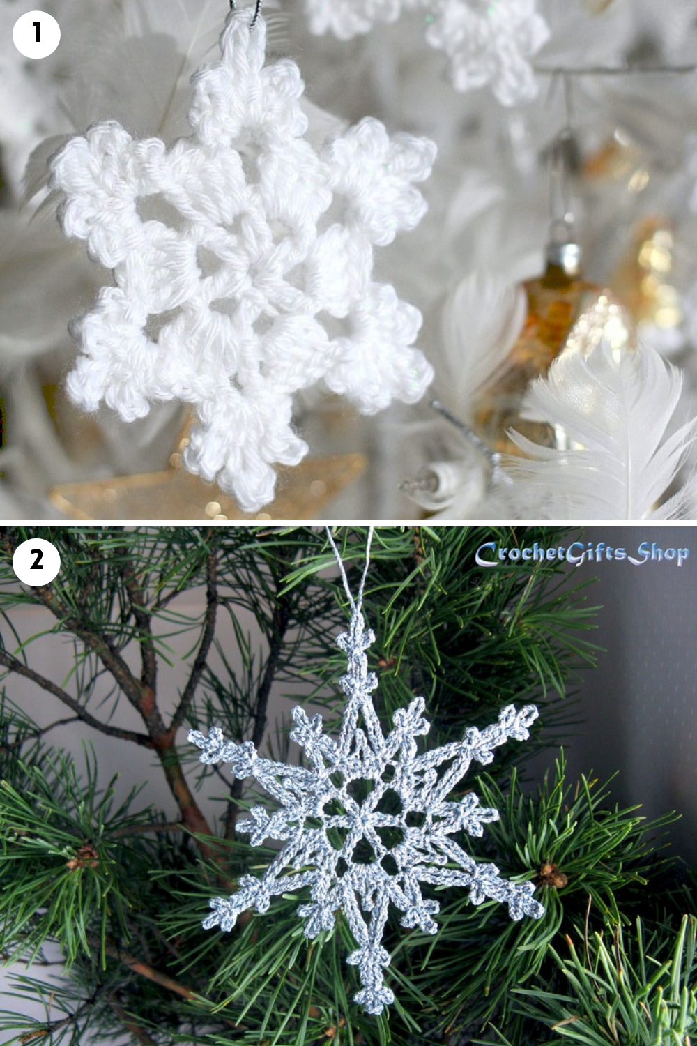 Crochet Christmas Snowflake Patterns