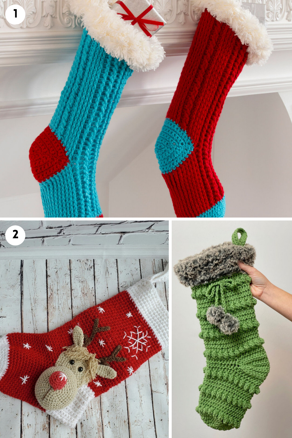 Crochet Christmas Stocking Patterns