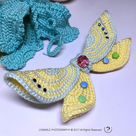 Crochet Fairy Doll Wings