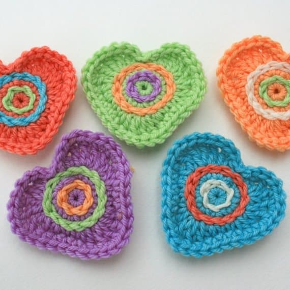 Crochet Heart Pattern