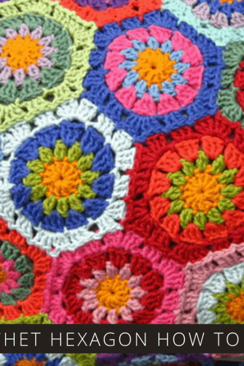 Have you ever crocheted a hexagon before? This free pattern is super easy to follow and you can make fun projects like shawls and tote bags!