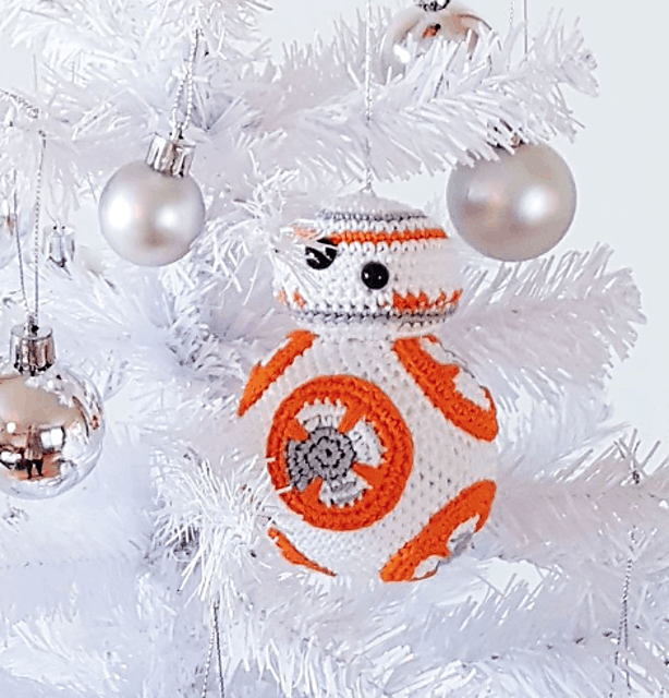 Crochet Ornament BB-8