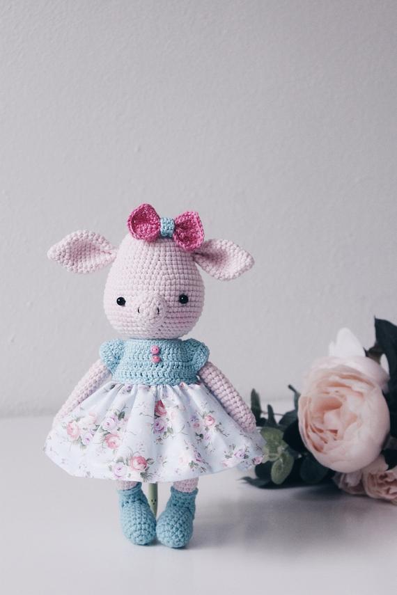 Crochet Pig Amigurumi Pattern