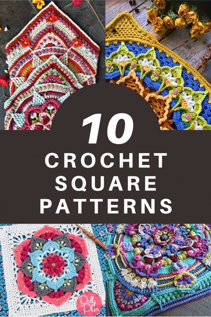 10 Beautiful Afghan Block Crochet Patterns that Will Take Your Breath Away