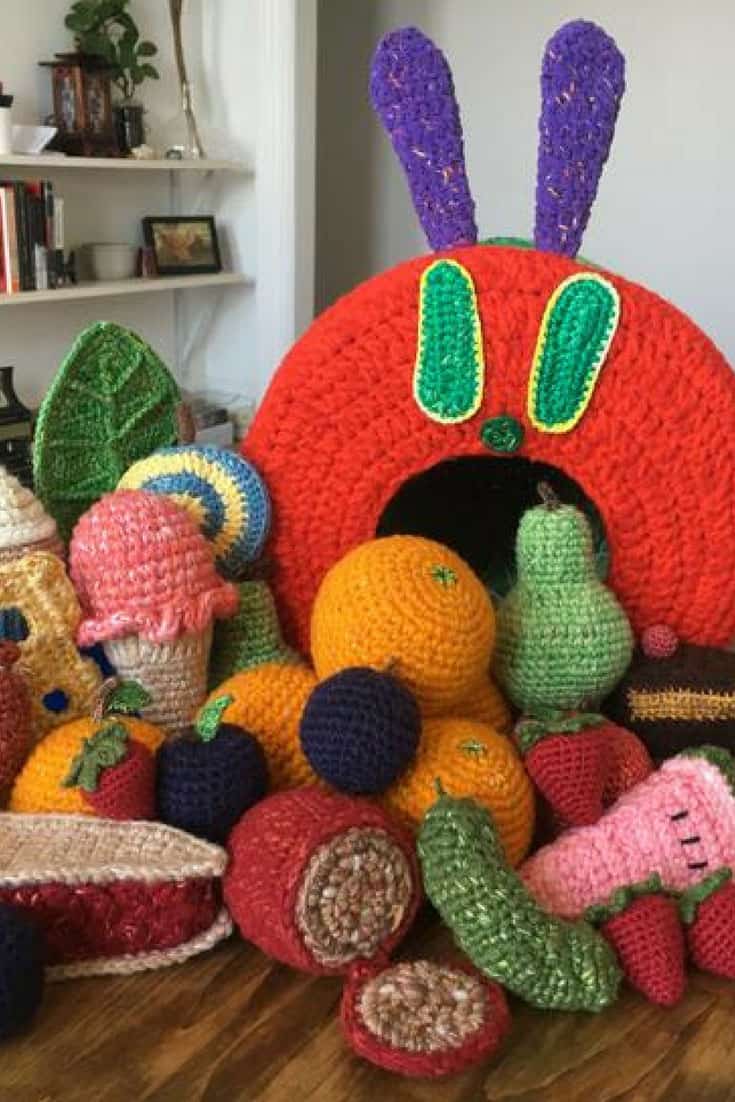 Wow this crochet Hungry Caterpillar is totally amazing! Thanks for sharing!