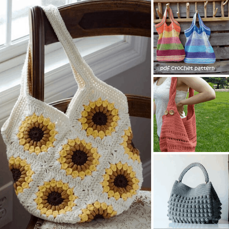 These Crochet Tote Bags are Perfect for Everything from Farmer's ...