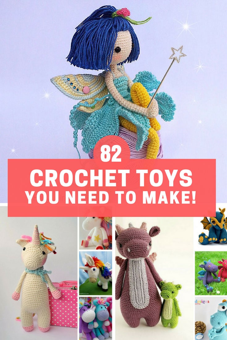 102 Adorable Crochet Toys Patterns You Need on Your Hook!