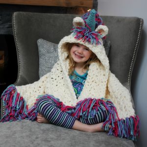 Crochet Unicorn Blanket