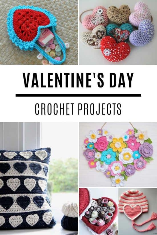 24 Valentine's Day Crochet Patterns {Projects to put a little love on