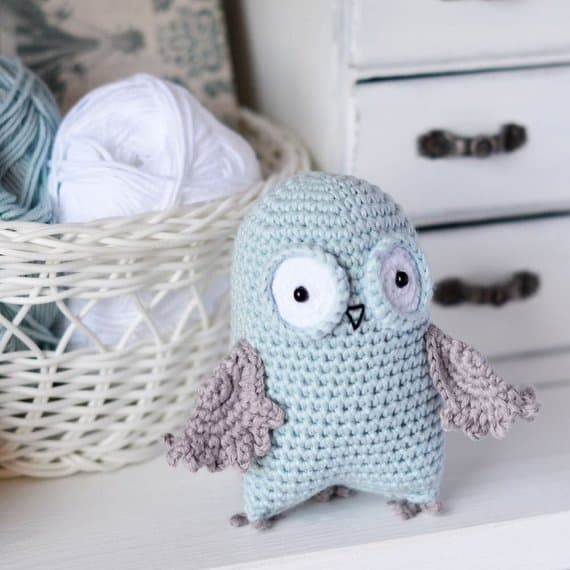 Amigurumi Crochet Owl