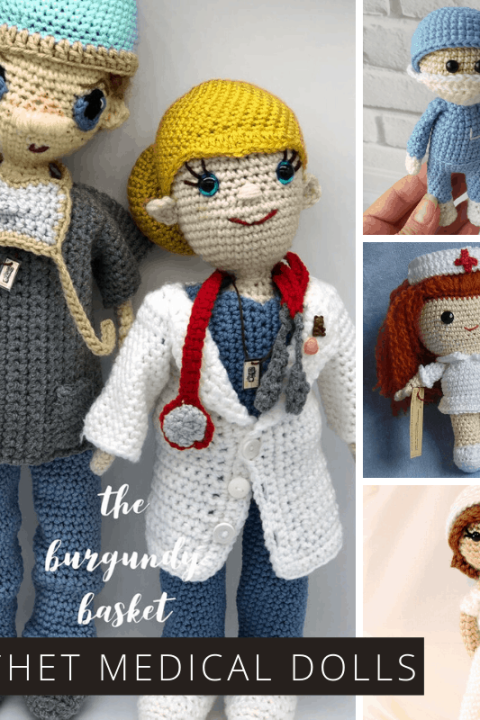 If you want to say thank you to our amazing medical teams, why not make some of these crochet doctors and nurses - then send them in to your local hospital