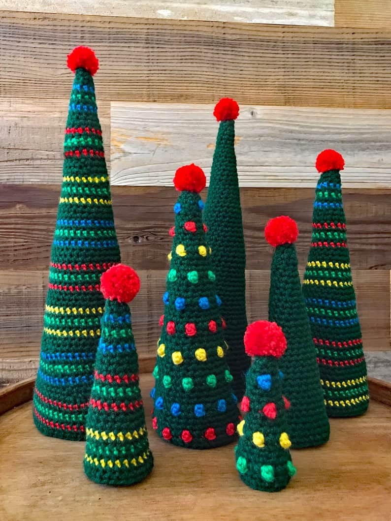 Crochet Xmas Tree Patterns