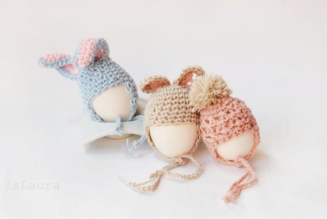 Crochet Hats for Easter Eggs