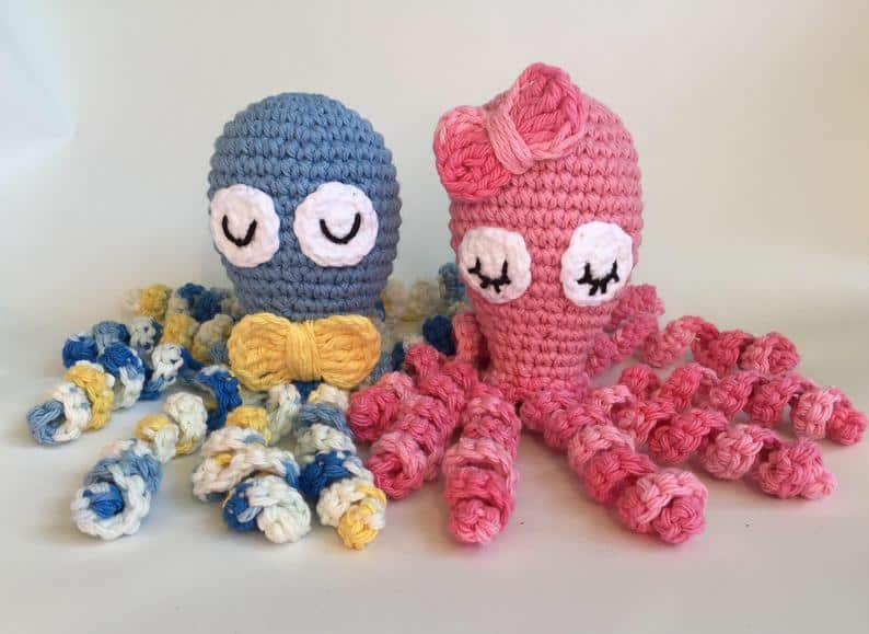 Crochet Preemie Octopus
