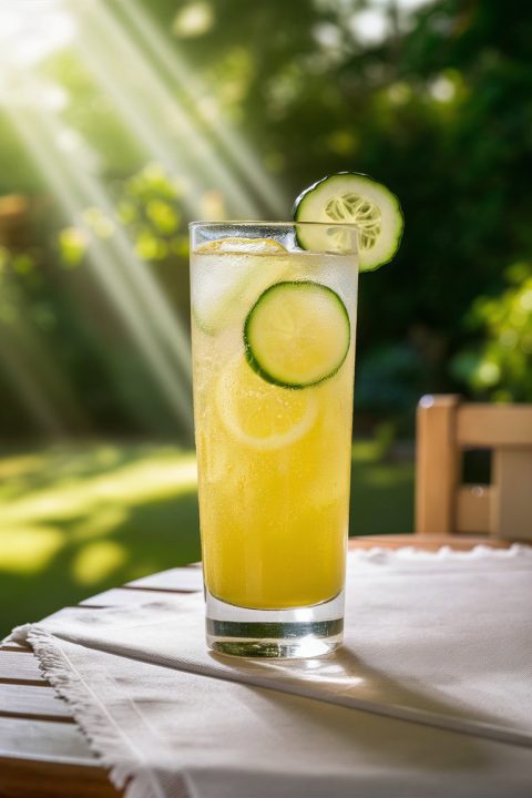 Experience a refreshing drink with a kick! Our Cool Cucumber Jalapeno Lemonade features the perfect mix of cool cucumbers, tangy lemons, and spicy jalapenos. Great for summer gatherings or a refreshing twist on a classic lemonade. ?️ #SummerRefreshment #FlavorfulDrink