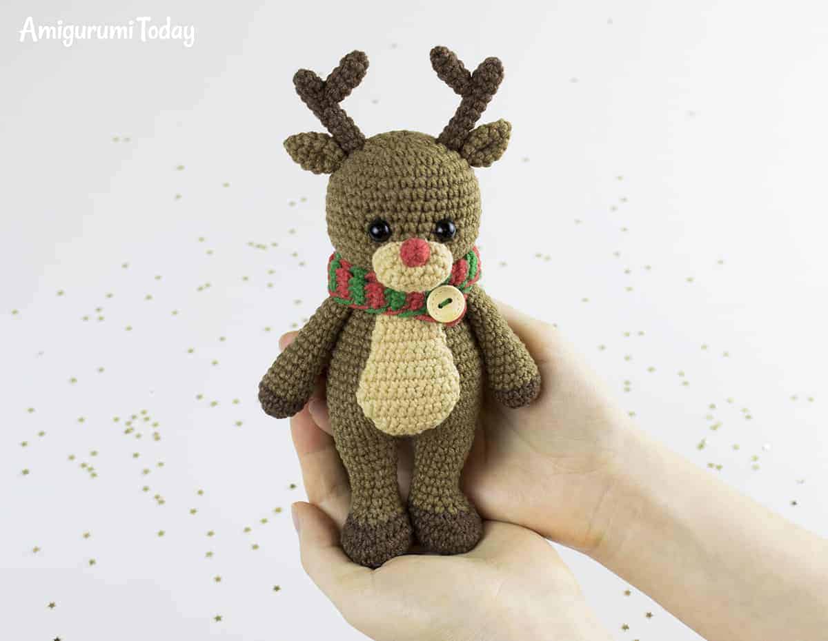 Cuddle Me Crochet Reindeer Free Pattern