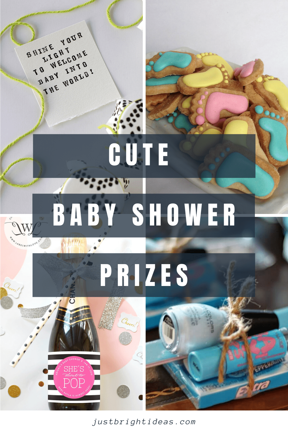 Find out how to make your own cute baby shower prizes your guests will want to use