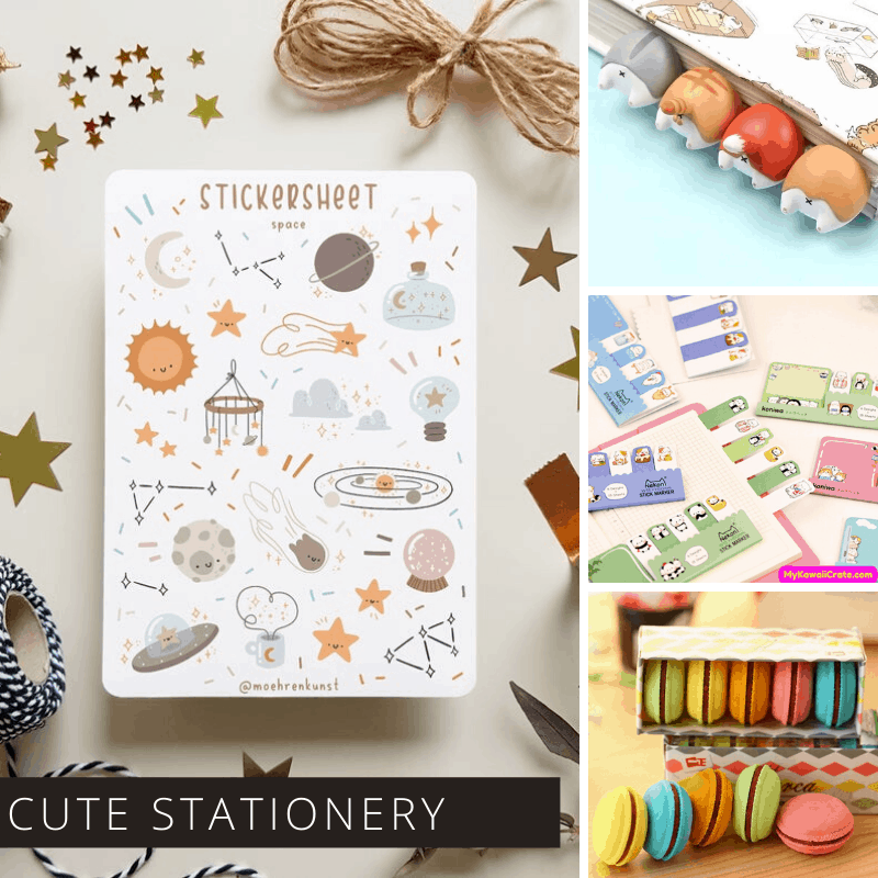 If you're looking for gift ideas for a bullet journaler you can't go wrong with these cute stationery items