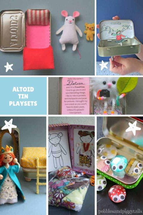 Oh my goodness how cute are these DIY Altoids tin playsets! Perfect for road trips and restaurants for sure!