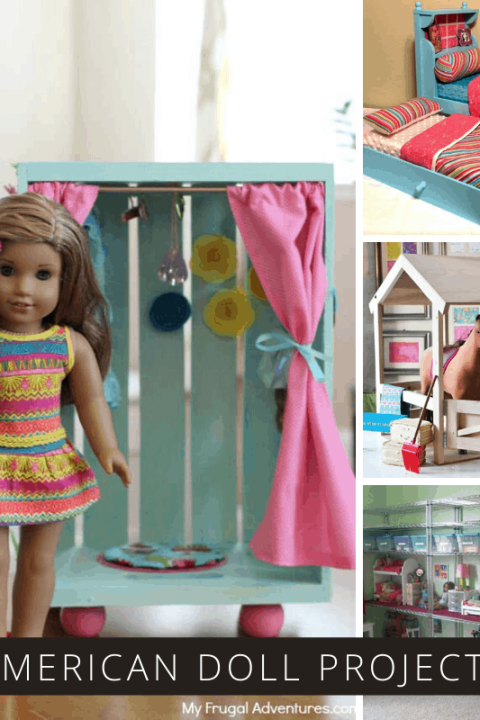 Wow these DIY 18 inch doll furniture projects are amazing!