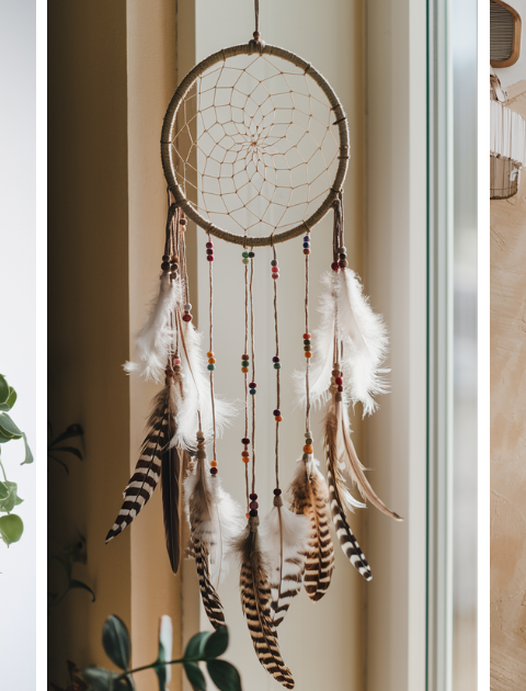 Love the bohemian look? These fun and creative DIY ideas will transform your home into a boho paradise. ✂️? #BohoStyle #DIYHome