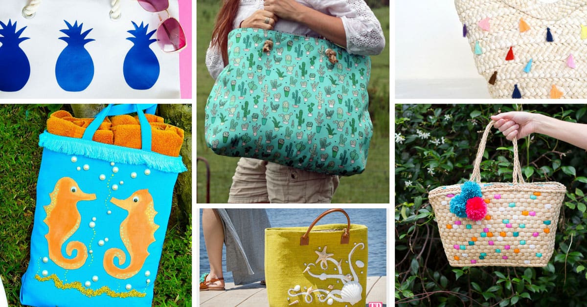 Get Crafty with these DIY Tote Bags That Are Perfect for the Summer Months
