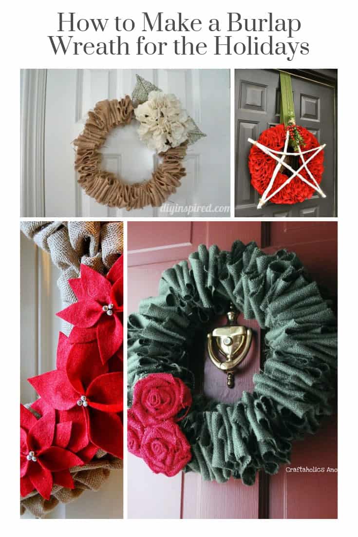 Easy DIY Burlap Wreaths That Will Make Your Neighbors Jealous!