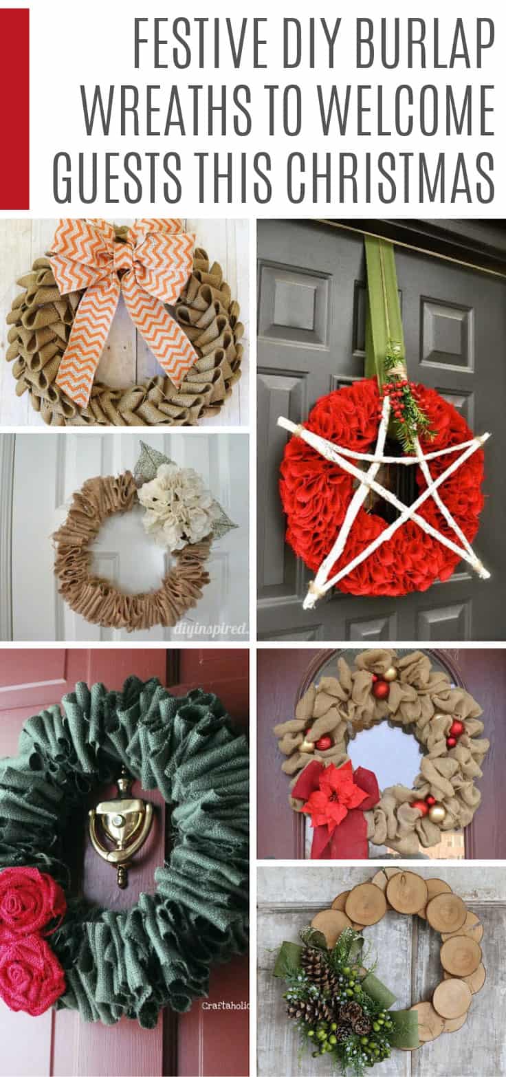 Easy DIY Burlap Wreaths That Will Make Your Neighbors Jealous!