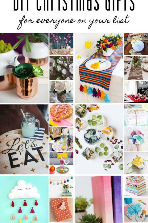 So many DIY Christmas gifts to make heartfelt presents for everyone on your list this year! #christmas #diy