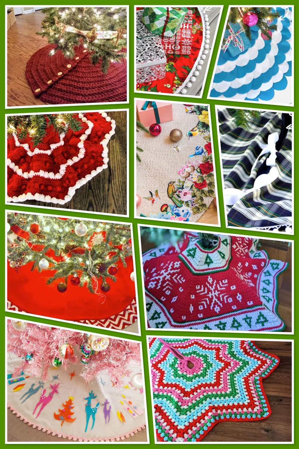 Looking for the perfect finishing touch for your tree? These DIY Christmas tree skirt tutorials include cozy crochet, simple sewing, and no-sew options too—great for beginners and seasoned makers alike! 🎅🧶 #ChristmasDIY #TreeSkirtIdeas #HandmadeHolidays