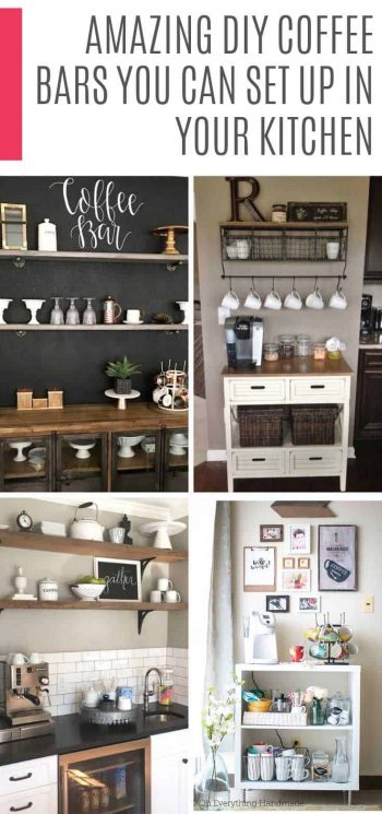 12 Creative DIY Coffee Station Ideas for the Home